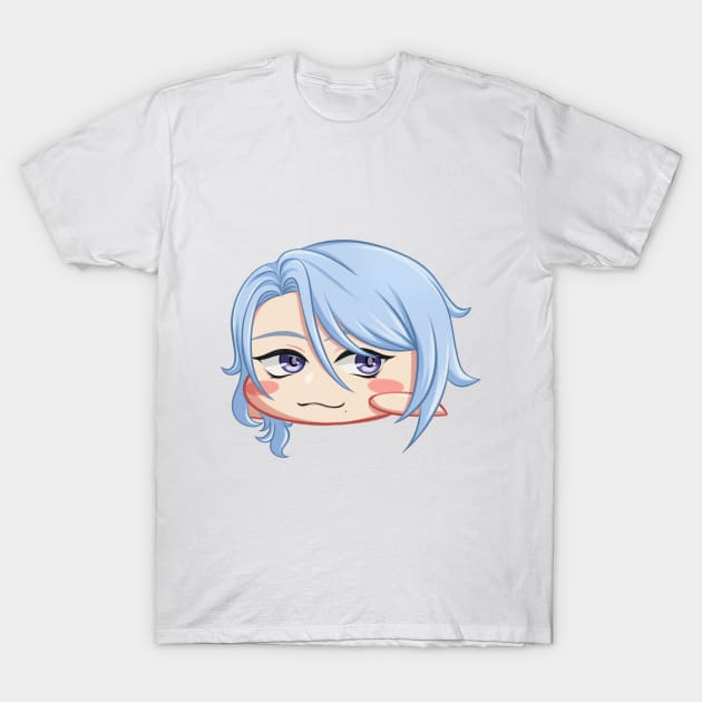 chibi ayato genshin fanart T-Shirt by moritajung